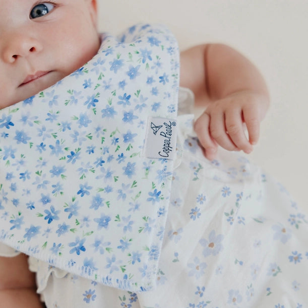 4 PACK BABY BANDANA BIBS - GENEVIEVE