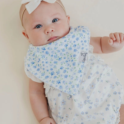 4 PACK BABY BANDANA BIBS - GENEVIEVE