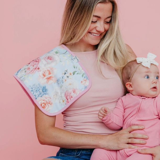 3 PACK PREMIUM BURP CLOTHS - GENEVIEVE