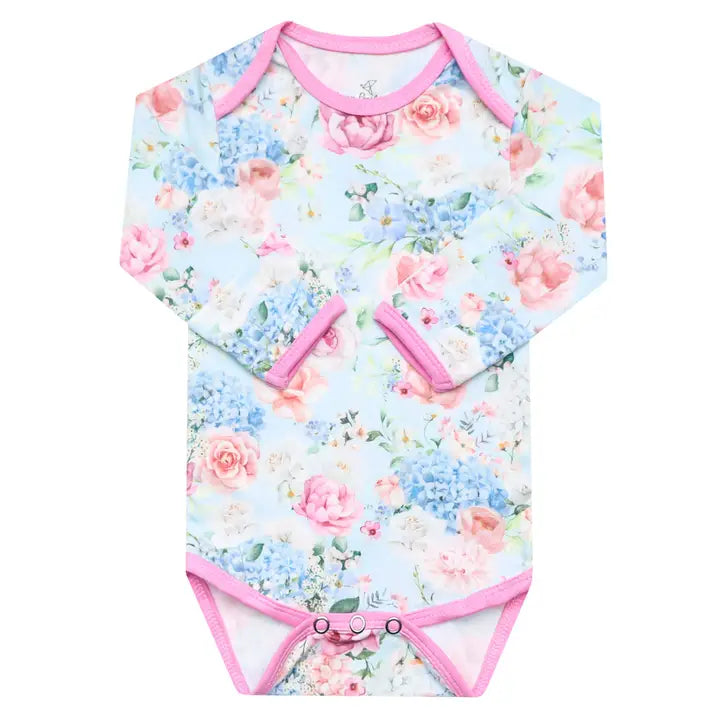 Long Sleeve Bodysuit w/Pants - GENEVIEVE