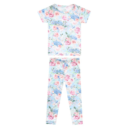2PC SHORT SLEEVE PAJAMAS WITH PANTS - GENEVIEVE