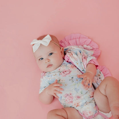 RUFFLED SECURITY BLANKET SET - GENEVIEVE