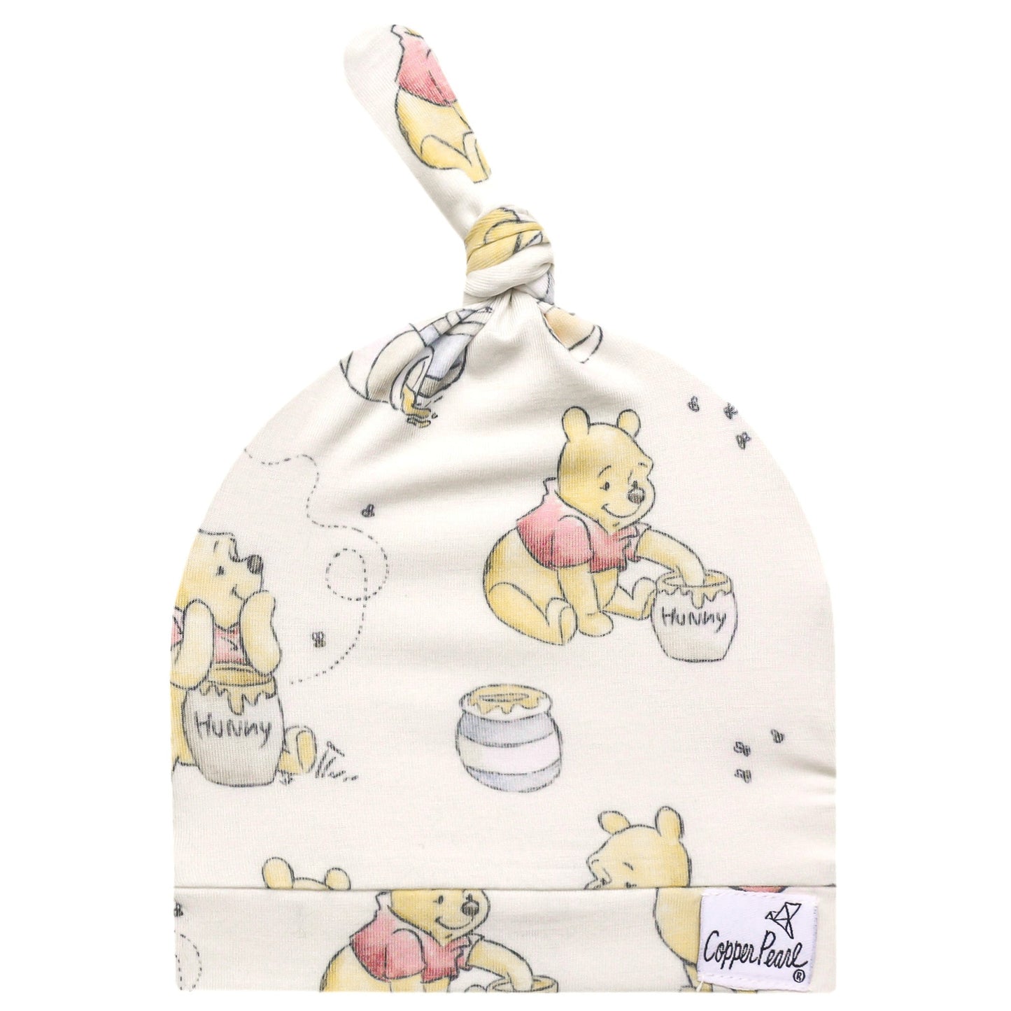 Top Knot Hat - Hunny