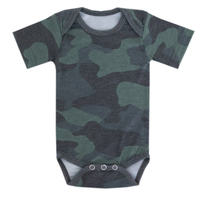 Short Sleeve Bodysuit - Hunter