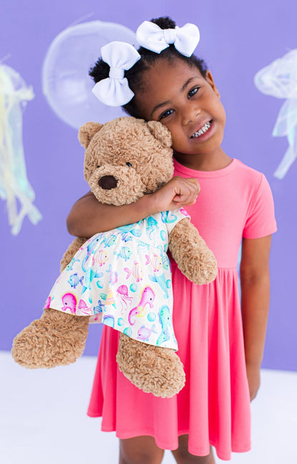 Coral Doll Dress