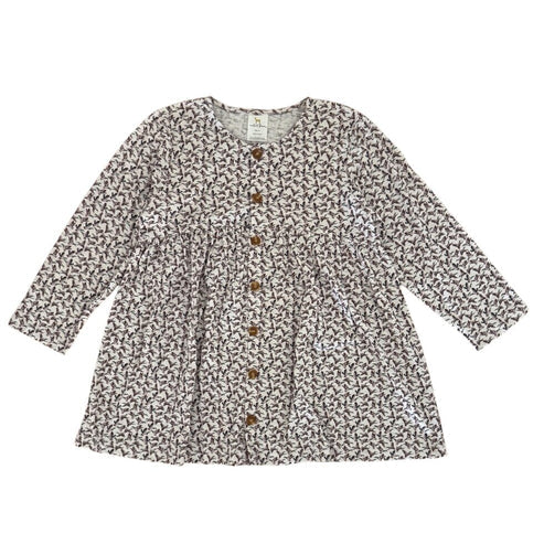 Mabel Dress Delta Sky, Mallard Print