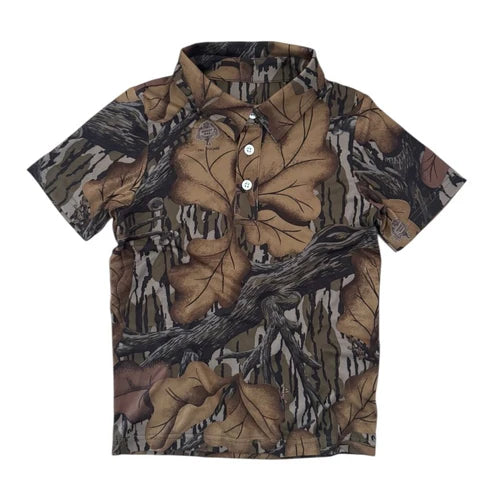 Scottie Polo UPF 50+, Mossy Oak Fall Foliage