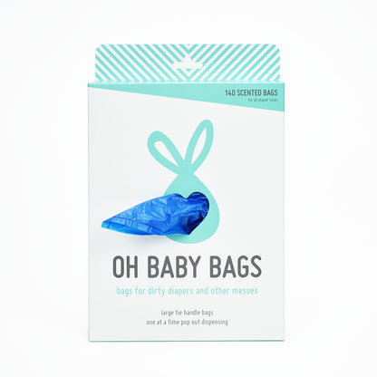 Oh Baby Bags 140 Count - Pink