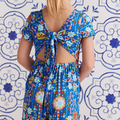 Carretto - Tie Back Jumpsuit