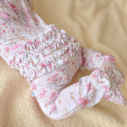 Roberta - Picot Ruffled Footie