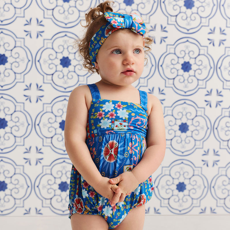 Carretto - Tie Back Bubble Romper