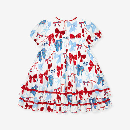 Martha Puff Sleeve Babydoll Dress