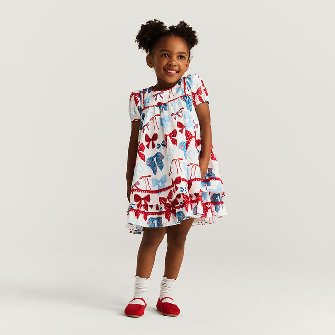 Martha Puff Sleeve Babydoll Dress