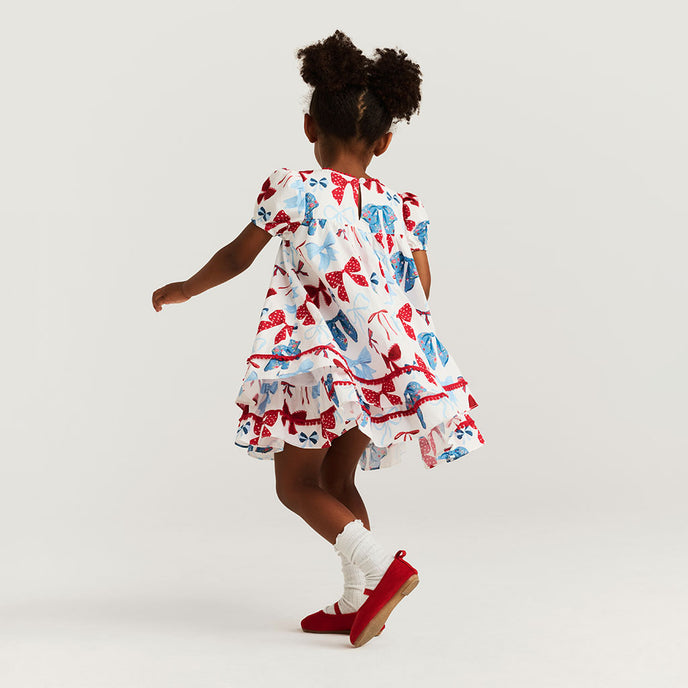 Martha Puff Sleeve Babydoll Dress