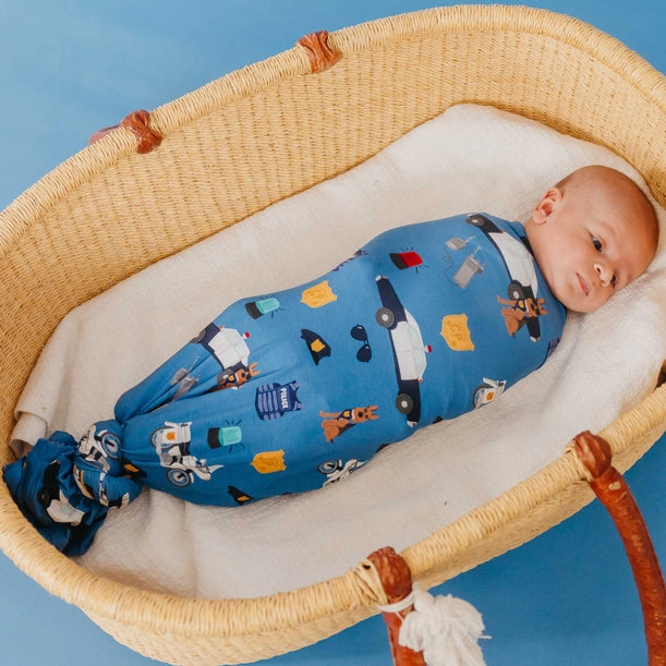 BAMBOO SWADDLE - POLICEMEN
