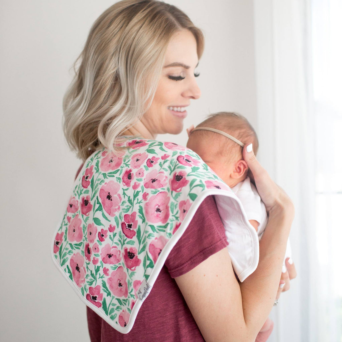 Burp Cloths - Bloom