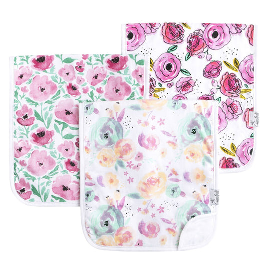 Burp Cloths - Bloom