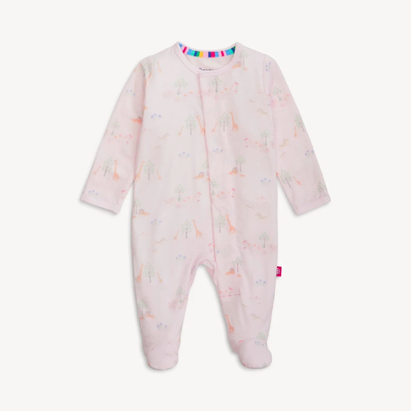 Pink Safari Footie