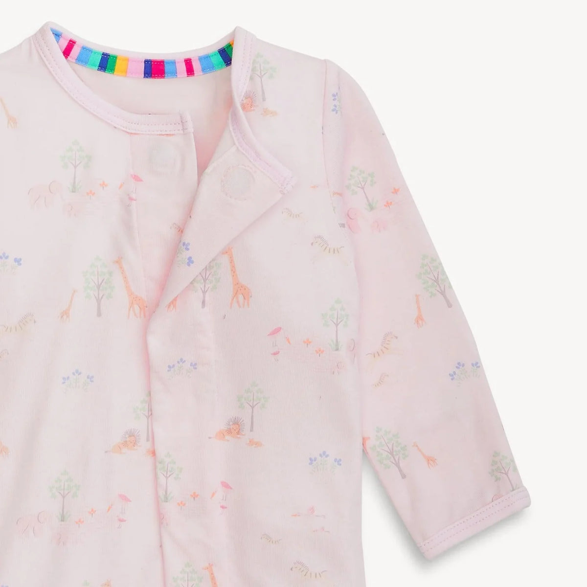Pink Safari Footie
