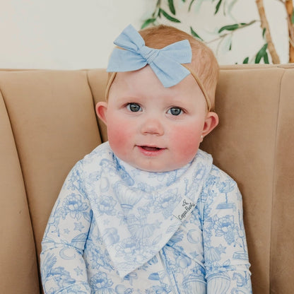 4 PACK BABY BANDANA BIBS - VINTAGE CARNIVAL