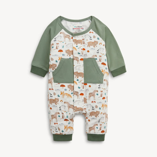 Wonderful Wildlife L/S Romper