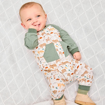 Wonderful Wildlife L/S Romper