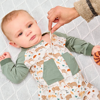 Wonderful Wildlife L/S Romper