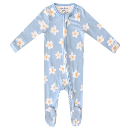 Zip-up Footie - Della