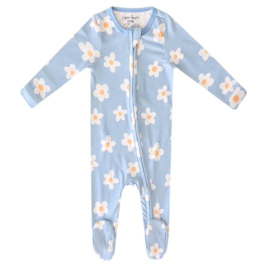 Zip-up Footie - Della