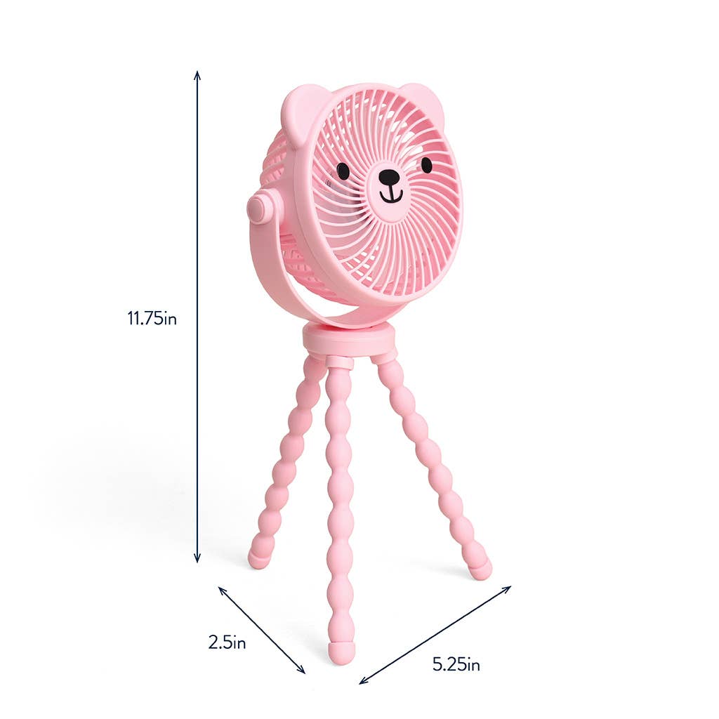 Itzy Breeze 3-Speed Stroller Fan™ (Pink)