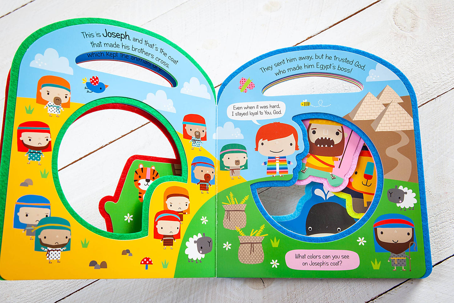 Busy Windows Bible Stories (Felt Board Book)