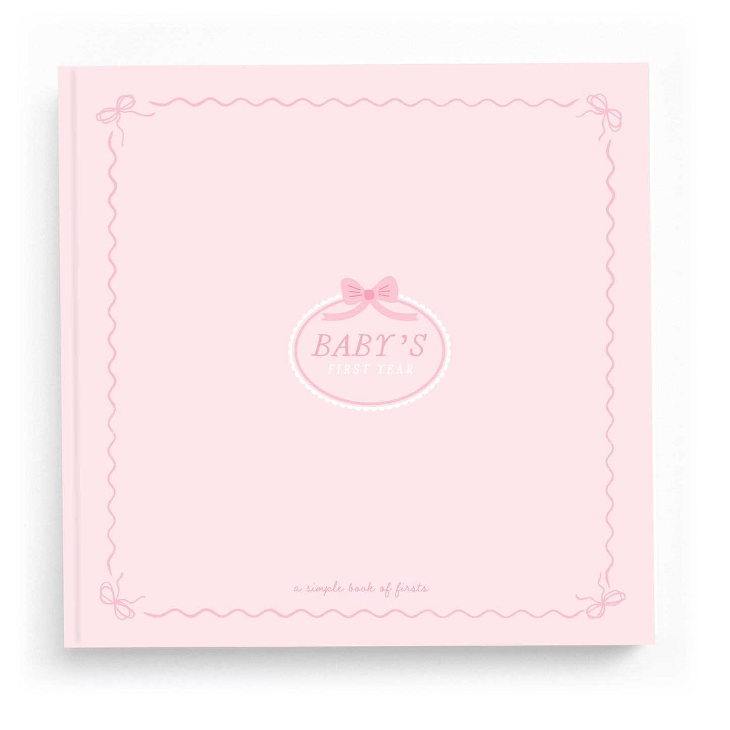 Bowkissed Blush Baby Memory Book