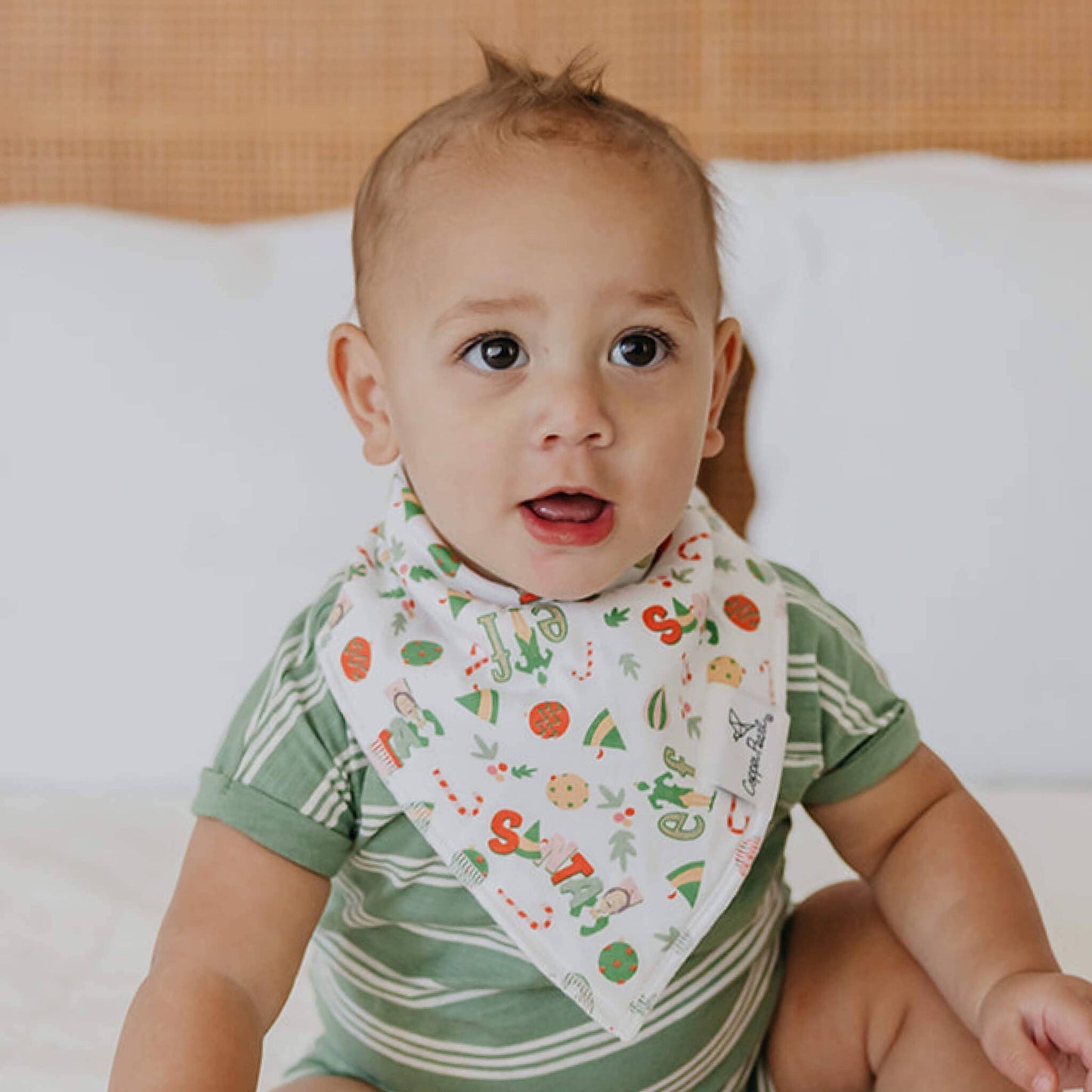 4 Pack Baby Bandana Bibs - Christmas Classics