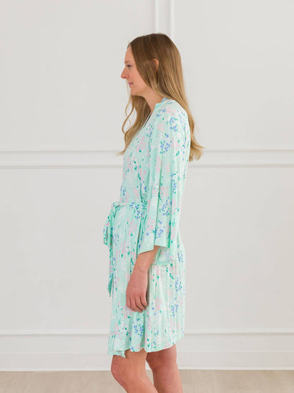 Mint Meadow Mommy & Me Maternity Robe