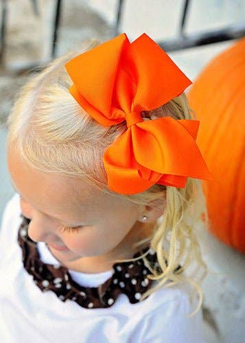 4.5" Classic Grosgrain Hair Bow