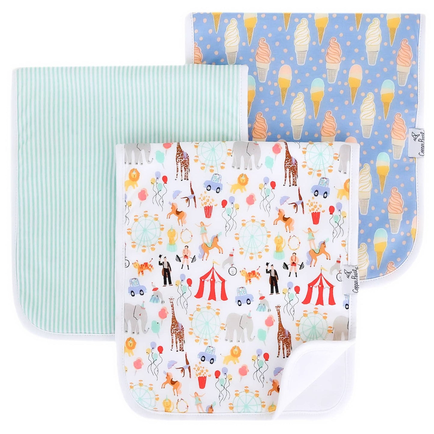 Burp Cloths - Bailey