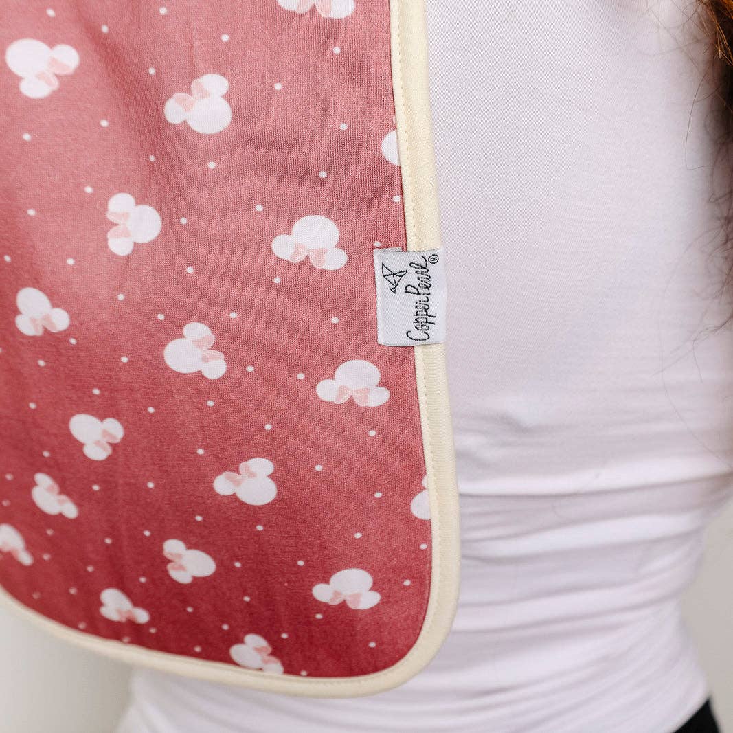 3 Pack Premium Burp Cloths - Minnie Mouse
