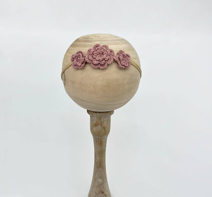 Crochet Flower Headband