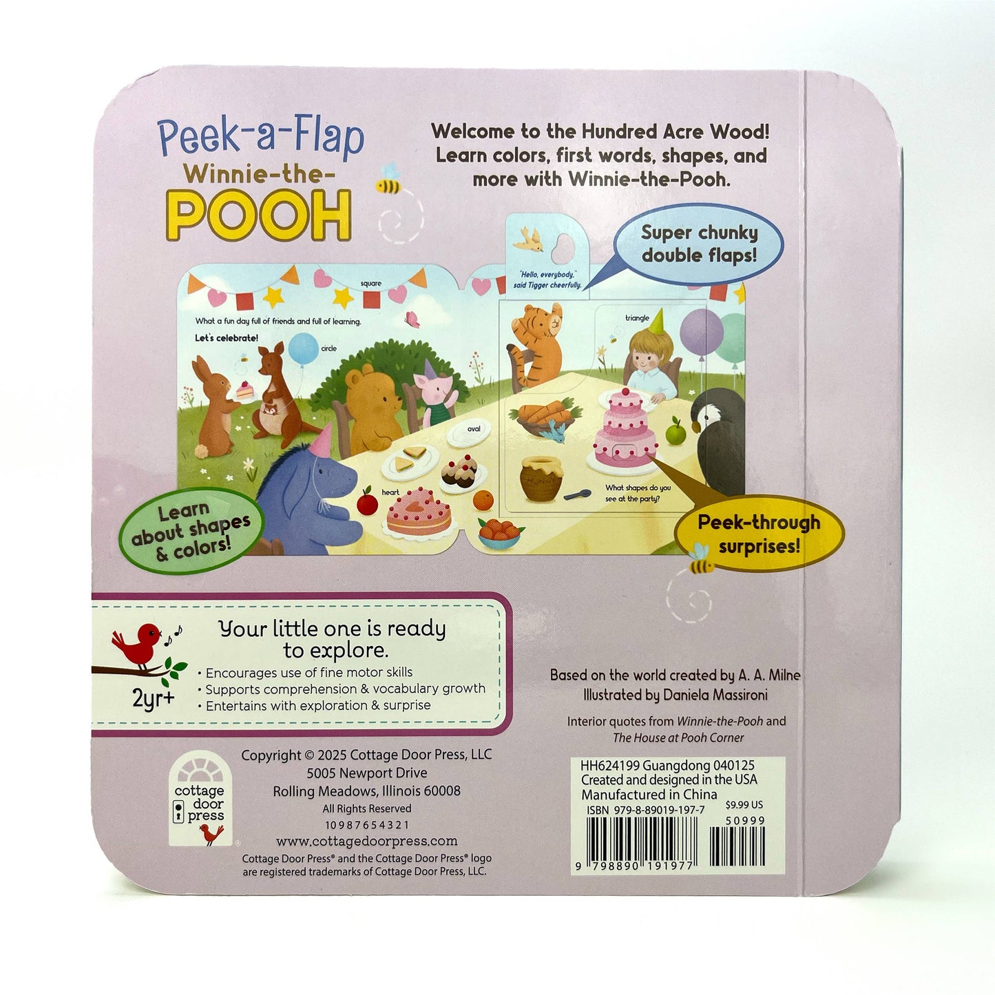 Peek-a-Flap Winnie-the-Pooh Board Book
