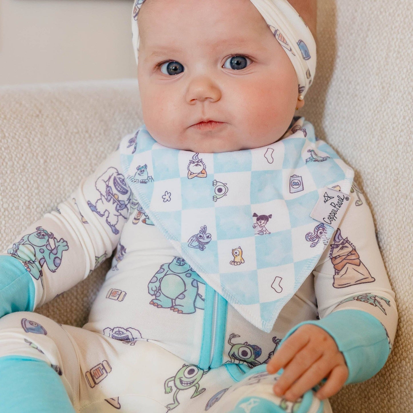 Bandana Bibs - Monsters, Inc. Medley