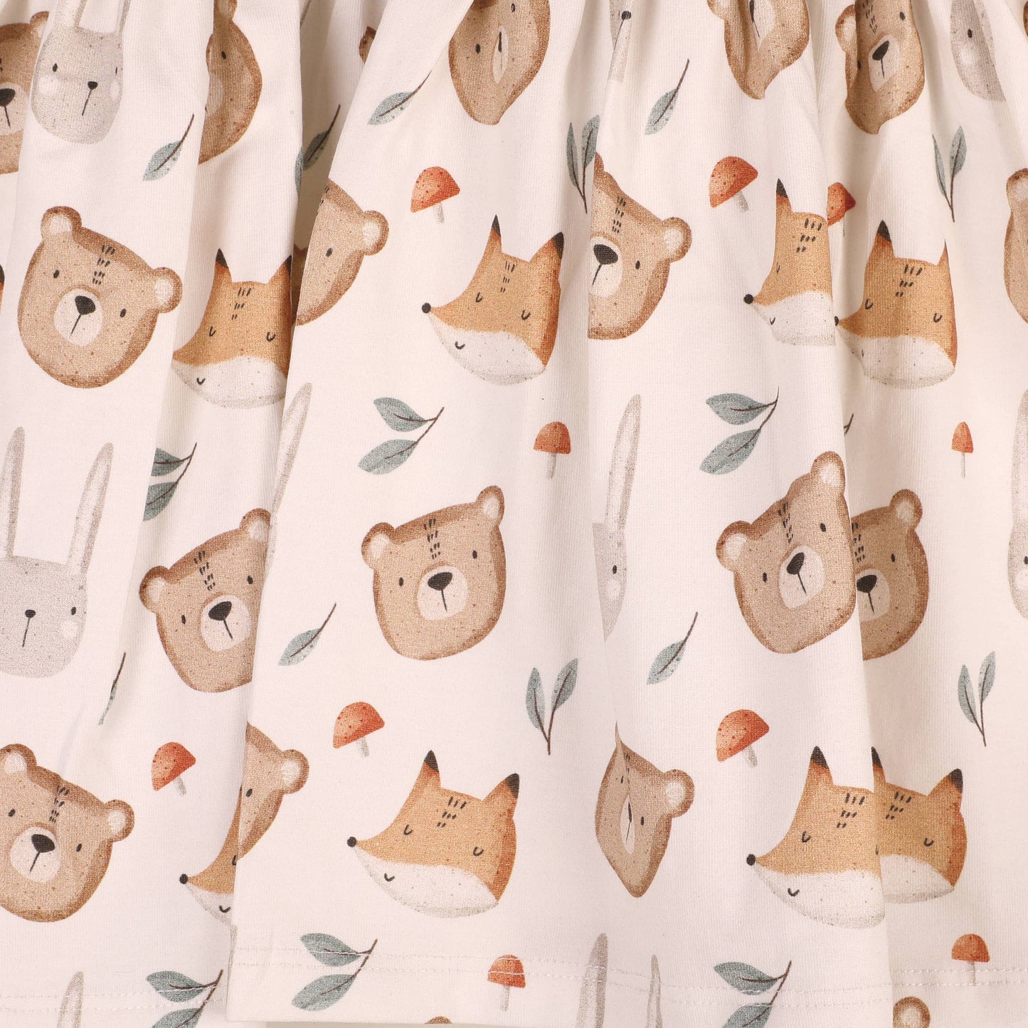 Forest Animals Dress & Legging Set (Organic Jersey)