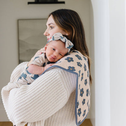 Burp Cloths - Gemma In Tan
