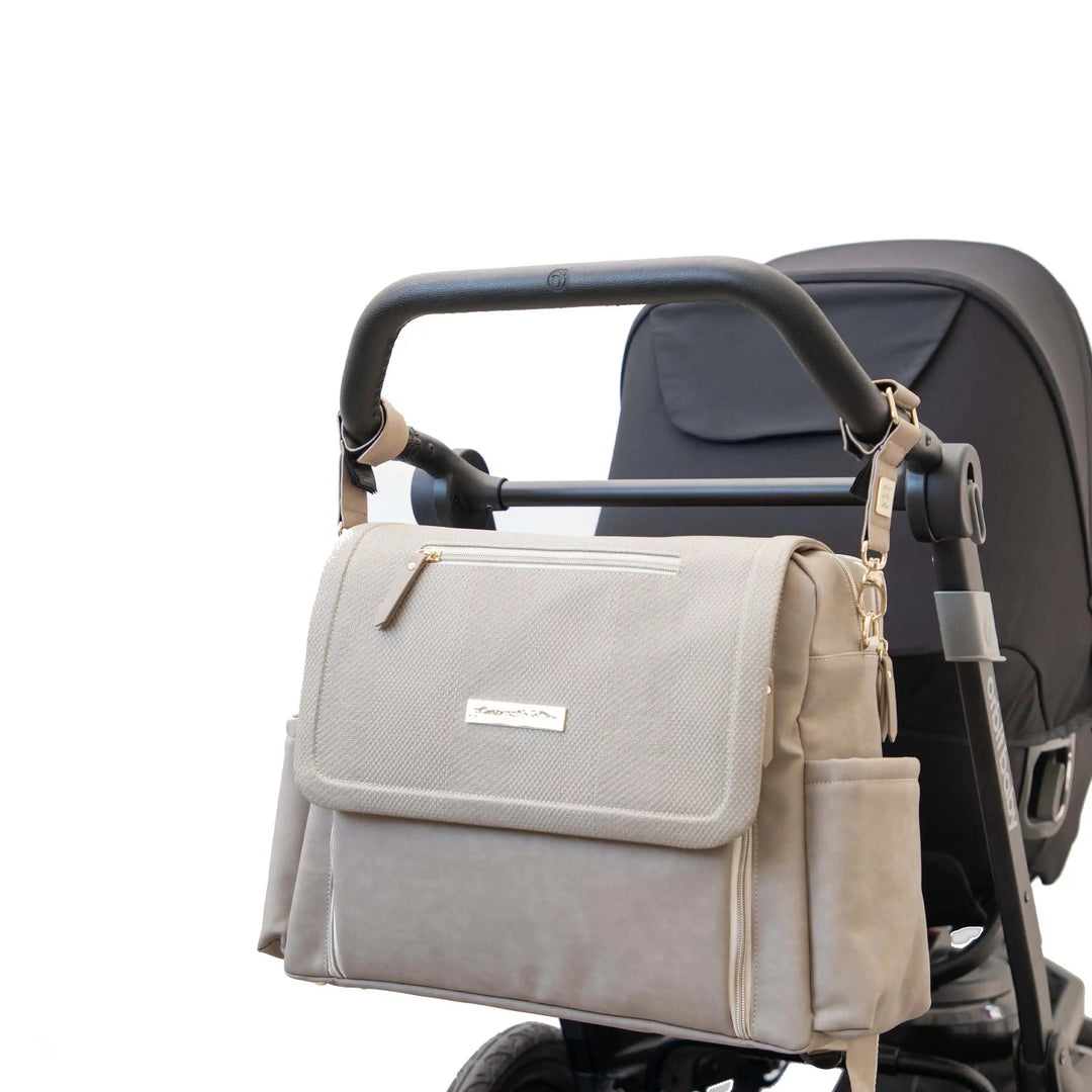 Boxy Backpack Deluxe - Carbon Cable Stitch