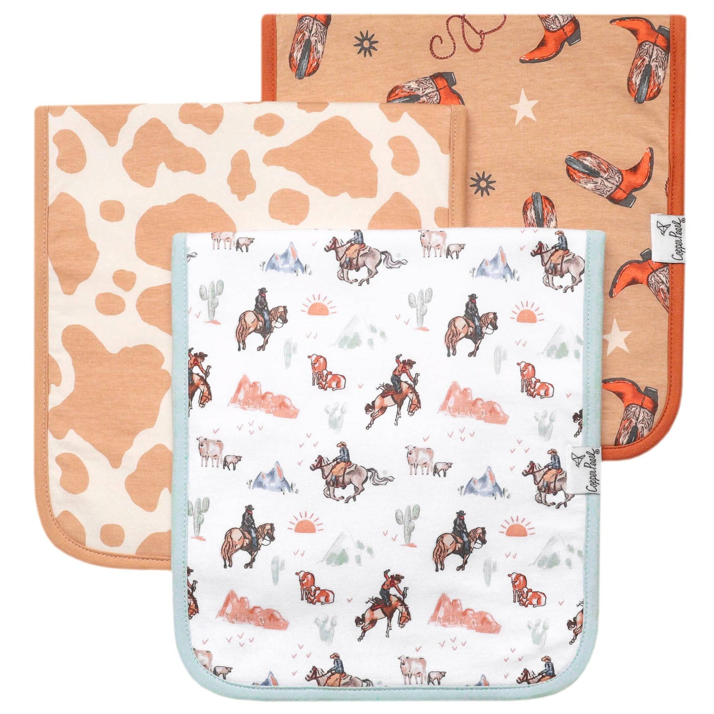 Burp Cloths - Boone