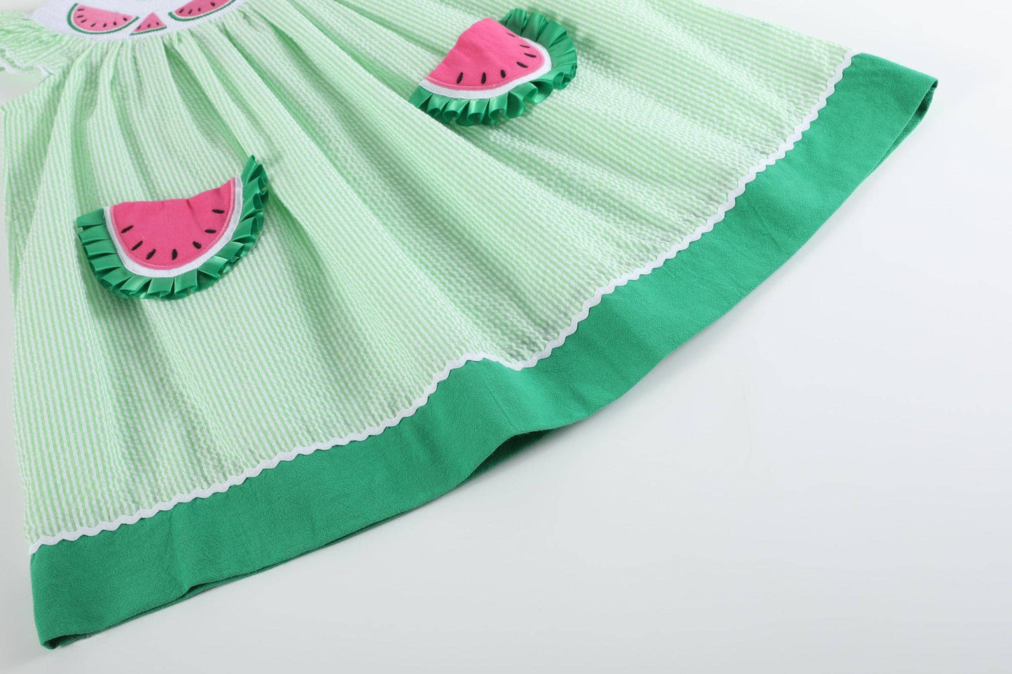 Watermelon Smocked Dress