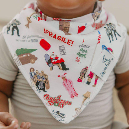 4 Pack Baby Bandana Bibs - Christmas Classics