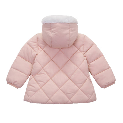 Baby Toddler Girls' Mini Fur Lined Winter Puffer Coat