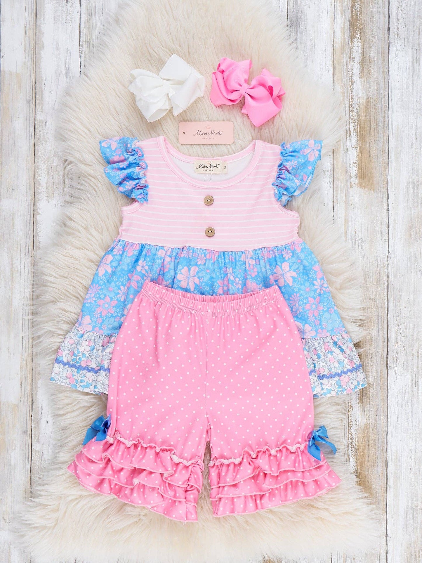 Garden Blooms Ruffle Outfit