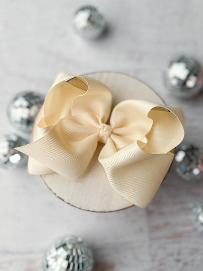 5.5" Oversize Grosgrain Hair Bow