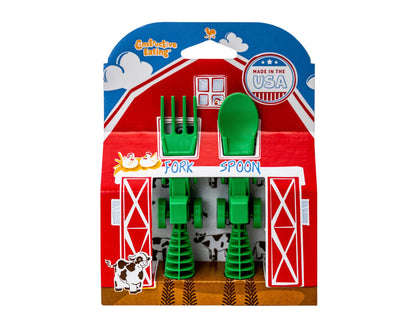 Set of 2 Tractor Utensils